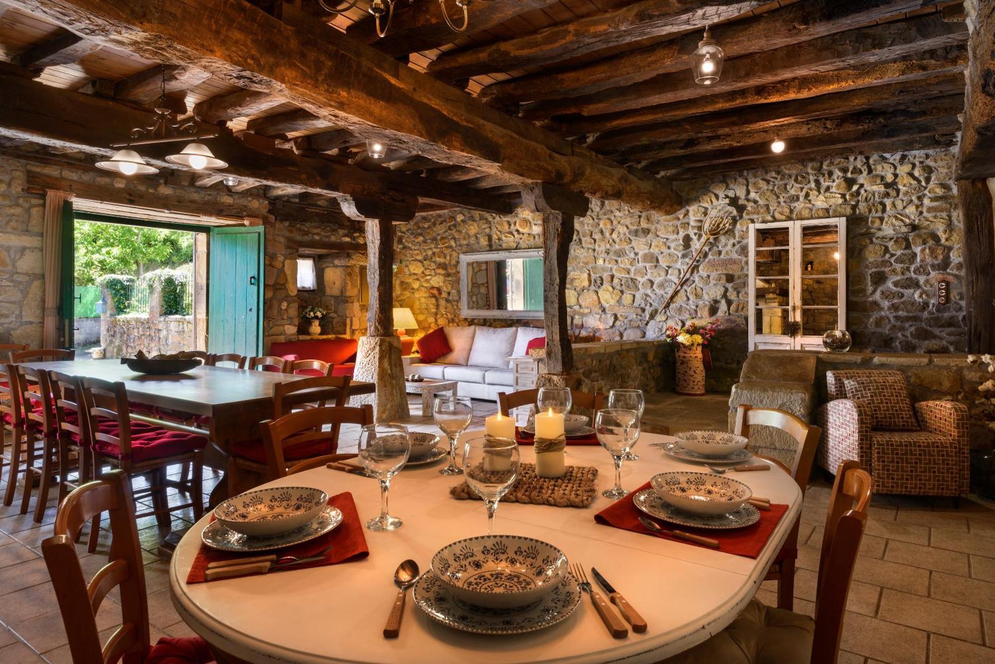 Villa Casa Magdalena: mar y montaña Adino Exterior foto
